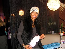 areva martin with her dream essentials pink sleep mask.jpg